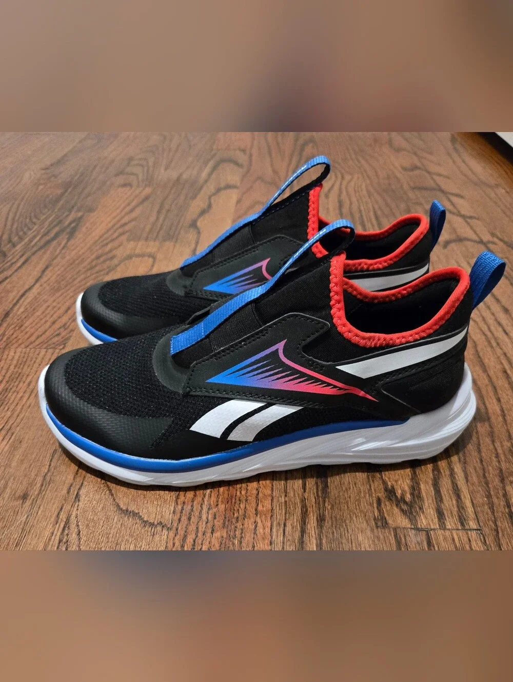Reebok Kids Slip-On Athletic Sneakers – Youth Size 6K